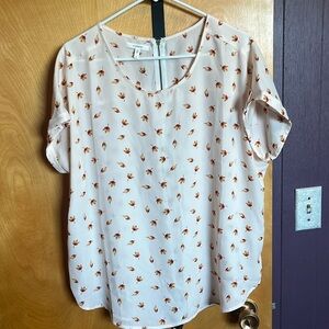 Maurices size large autumn top